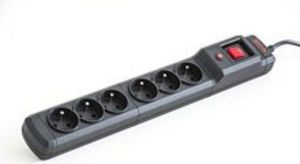 Listwa zasilająca Armac Multi M6 przeciwprzepięciowa 6 gniazd 4.5 m czarna (M6/45/CZ) 2