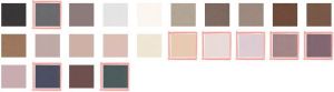 Artdeco Eye Shadow Matt 557 Natural Pink 0,8g 2