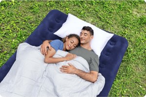 Bestway Materac dmuchany 191x137x22 cm + Pompka 8