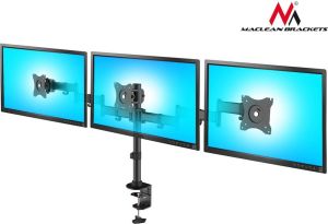 Maclean Uchwyt biurkowy na 3 monitory 13" - 27" (MC-691) 2