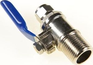 Aquafilter Mosiężny zawór kulowy 1/4" pod przewód x 1/4" GZ SEWBV1414 2
