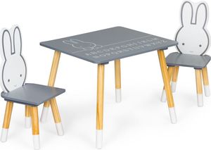 Ecotoys Stół stolik +2 krzesła meble dla dzieci zestaw 2