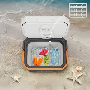 Lodówka turystyczna Peme Trip 31.5 l Adventure Orange z głośnikiem 4