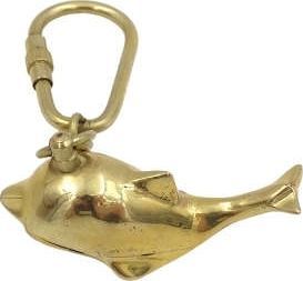 Breloczek Giftdeco Brelokk mosiężny - wieloryb 4