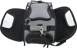 Trixie Wings torba, szara/niebieska, 28×23×46 cm, do transportu lotniczego 5