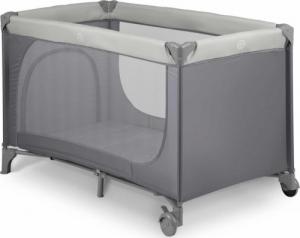 Ricokids Łóżeczko turystyczne + materac + torba 125 x 65 x 78 cm RK-240 jasno szare 4