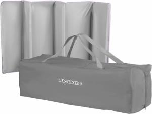 Ricokids Łóżeczko turystyczne + materac + torba 125 x 65 x 78 cm RK-240 szaro-lawendowe 11