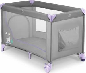 Ricokids Łóżeczko turystyczne + materac + torba 125 x 65 x 78 cm RK-240 szaro-lawendowe 5