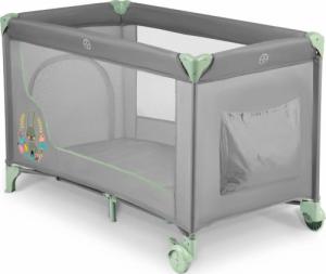 Ricokids Łóżeczko turystyczne + materac + torba 125 x 65 x 78 cm RK-240 szaro-miętowe 5