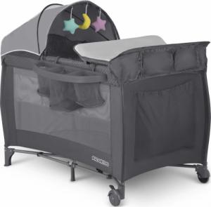 Ricokids Łóżeczko turystyczne + materac + torba 125 x 65 x 78 cm RK-242 antracyt 3