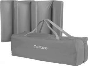Ricokids Łóżeczko turystyczne + materac + torba 125x65x78cm RK-241 szare 6