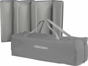 Ricokids Łóżeczko turystyczne + materac + torba 125x65x78cm RK-242 szare 12