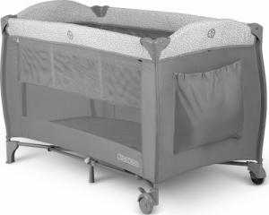Ricokids Łóżeczko turystyczne + materac + torba 125x65x78cm RK-242 szare 3