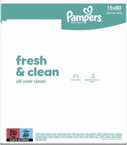 Pampers Chusteczki nawilżane FreshClean 15x80szt. 3