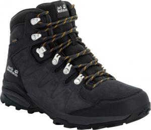 Buty trekkingowe męskie Jack Wolfskin Refugio Texapore Mid czarne r. 45 1/2 2