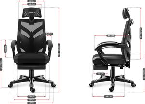 Fotel Huzaro COMBAT 5.0 czarny 8