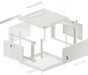 Szafa Lanberg Wisząca 19" 6U (WF01-6606-00S) 8