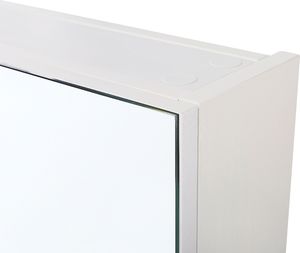 Shumee Szafka łazienkowa wisząca z lustrem 80 x 70 cm NAVARRA 7