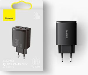 Ładowarka Baseus CCXJ-E01 2x USB-A 1x USB-C 3 A (BSU2897BLK) 19