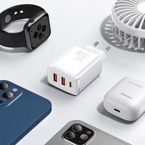 Ładowarka Baseus CCXJ-E02 2x USB-A 1x USB-C 3 A (BSU2896WHT) 11