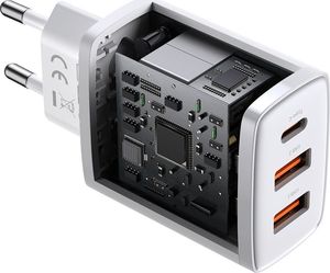 Ładowarka Baseus CCXJ-E02 2x USB-A 1x USB-C 3 A (BSU2896WHT) 7