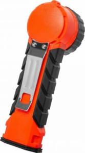 Latarka MacTronic Latarka ręczna kątowa, Mactronic M-FIRE AG, 323 lm, bateryjna (4x AA), zestaw (baterie, klips metalowy, klips z tworzywa), kolor pomarańczowy, pudełko 10
