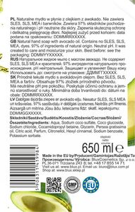 BluxCosmetics Zestaw mydeł ECO* 3x 650 ml 2