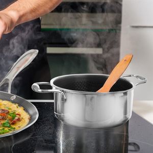 NAVA Garnek stalowy z powłoką nieprzywierającą premium COOKCELL ORION 20 cm 2,75 l 5