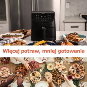 Frytkownica beztłuszczowa Cosori Smart CS158-AF-RXB 23
