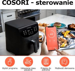 Frytkownica beztłuszczowa Cosori Smart CS158-AF-RXB 7