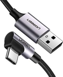 Kabel USB Ugreen USB-A - USB-C 3 m Szary (UGR1130BLK) 2