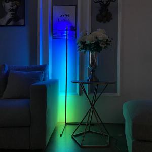 Mozos Lampa podłogowa narożna LC-RGB LED biała 11