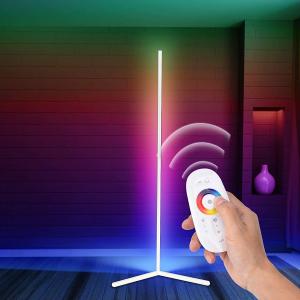 Mozos Lampa podłogowa narożna LC-RGB LED biała 2