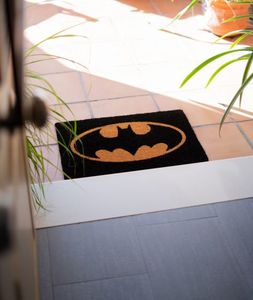 wycieraczka Batman 40 x 60 cm PVC/włókno kokosowe czarna 2