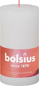 Bolsius Świece pieńkowe Shine, 6 szt., 130x68 mm, zgaszona biel 2