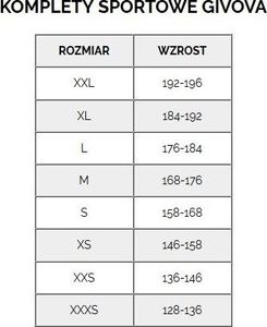 Givova Dres treningowy bluza + spodnie Tuta Revolution czarno-czerwony TR033 1012 XL 4