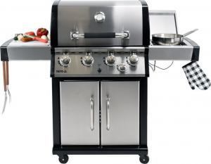 Yato YG-20013 Grill ogrodowy gazowy 17.5 kW 46 cm x 65 cm 4