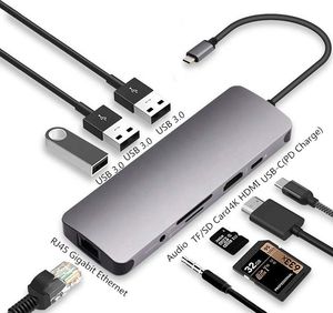 Stacja/replikator Co2 9w1 USB-C 2
