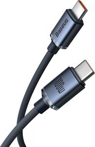 Kabel USB Baseus USB-C - USB-C 1.2 m Czarny (baseus_20220112123521) 2
