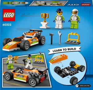 LEGO City Samochód wyścigowy (60322) 6