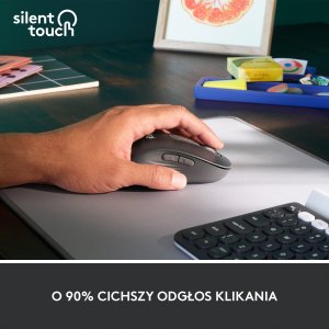 Mysz Logitech M650 L Grafitowy Left (910-006239) 3