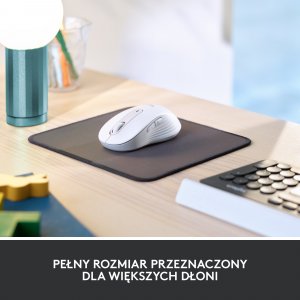 Mysz Logitech M650 L Biało-szary (910-006238) 3