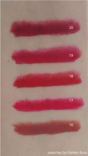 Golden Rose Velvet Matte Lipstick matowa pomadka do ust 19 4,2g 5