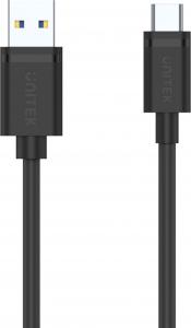 Kabel USB Unitek USB-A - USB-C 3 m Czarny (C14103BK-3M) 3