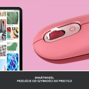Mysz Logitech POP Mouse Coral Rose (910-006548) 7