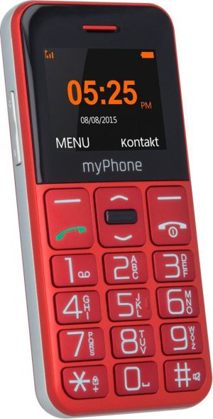 Telefon komórkowy myPhone Halo Easy Czerwony 5
