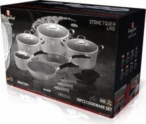 Berlinger Haus GARNKI GRANITOWE 18 ELE BERLINGER HAUS GRAY STONE TOUCH BH-6196 17