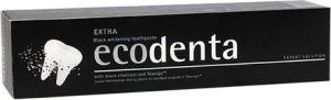 Ecodenta czarna pasta do zębów WYBIELAJĄCA z węglem drzewnym 100ml 3