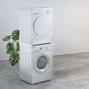 Maclean Łącznik pralki z suszarką półka MC-890 aluminium, uniwersalny, max 60kg 8