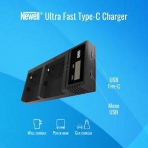 Ładowarka do aparatu Newell Ładowarka Newell Ultra Fast Type-C do akumulatorów serii NP-F, NP-FM 6